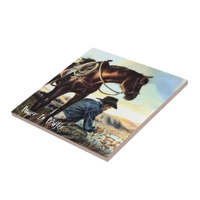 Power In Prayer Tile (Side)