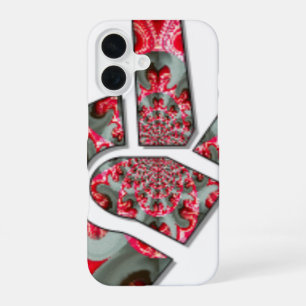Power in the Palm The Two-Finger Peace Salute Ar iPhone 16 Case