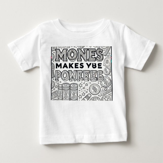  "Power in Wealth"  T-Shirt (Front)