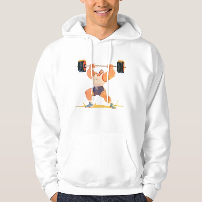Power Lift Champion - Strength Training Hoodie (Front)