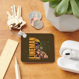 Power lineman key ring