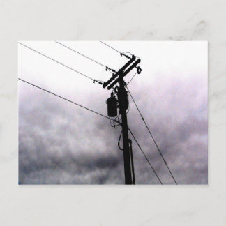 Power Lines Postcard