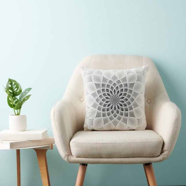Power Mandala Seamless Pattern 11 Cushion (Chair)