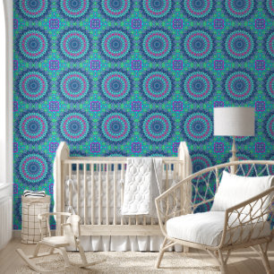 Power Mandala Seamless Pattern 4 Wallpaper