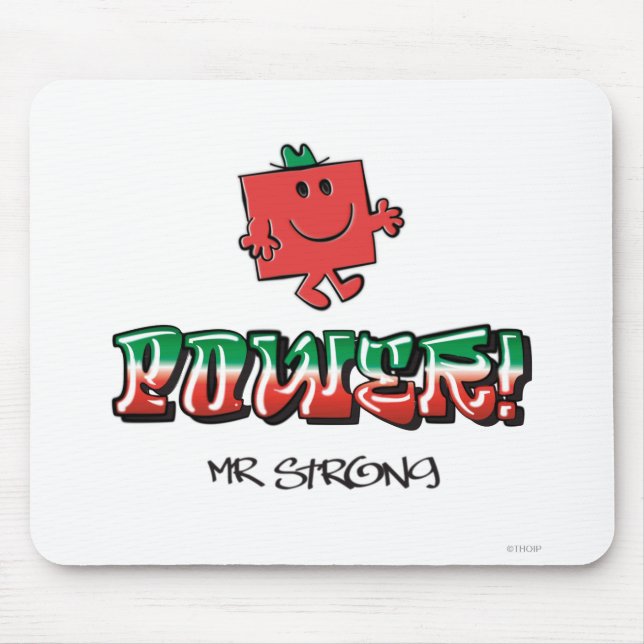 Power! Mouse Pad (Front)