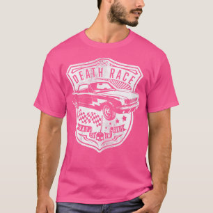 Power Muscle Racing Vintage distressed emblem badg T-Shirt