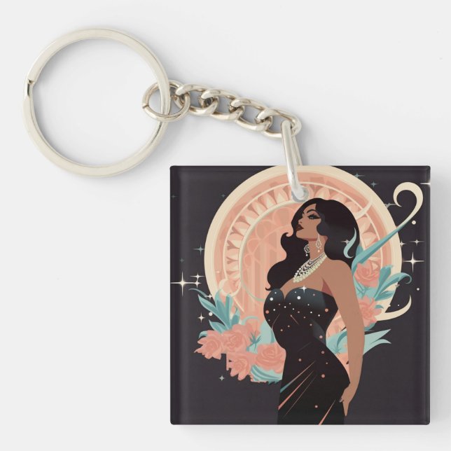 POWER OF BEAUTY #1 KEY RING (Front)