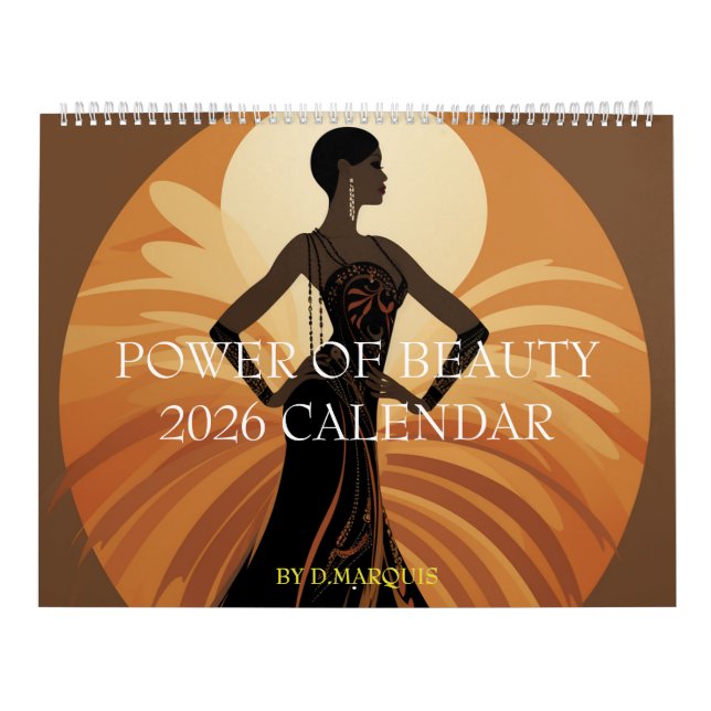 POWER OF BEAUTY 2026 CALENDAR Volume One (Cover)