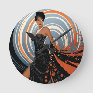POWER OF BEAUTY #2 ROUND CLOCK