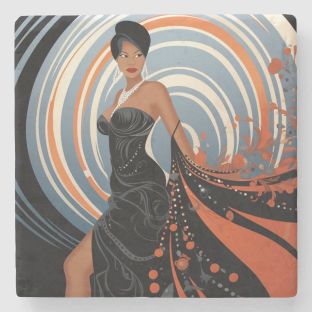 POWER OF BEAUTY #2 STONE COASTER (Front)