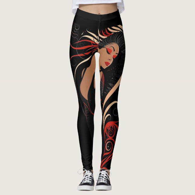 POWER OF BEAUTY #7 LEGGINGS (Front)