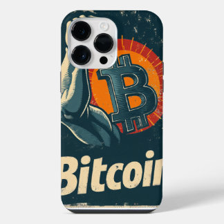 Power of Bitcoin Blockchain crypto design iPhone 14 Pro Max Case