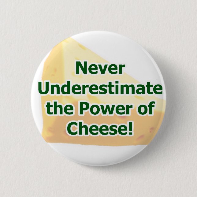 Power of Cheese Button (Front)