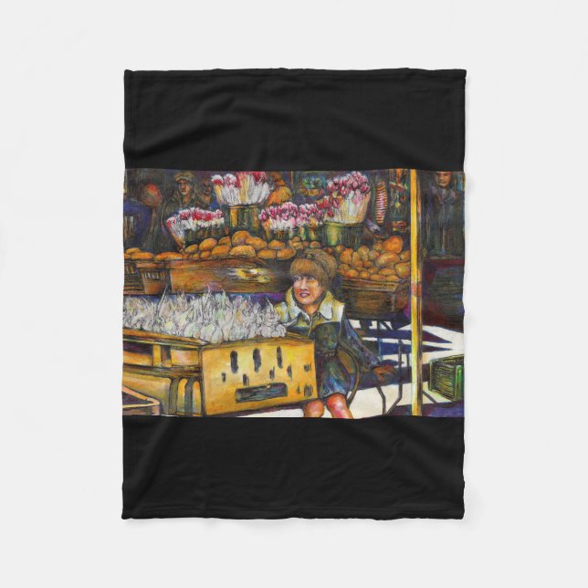 Power of Empathy Fleece Blanket (Front)