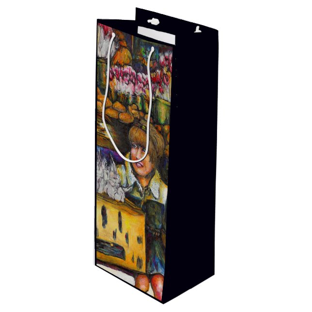 Power of Empathy Wine Gift Bag (Front Angled)