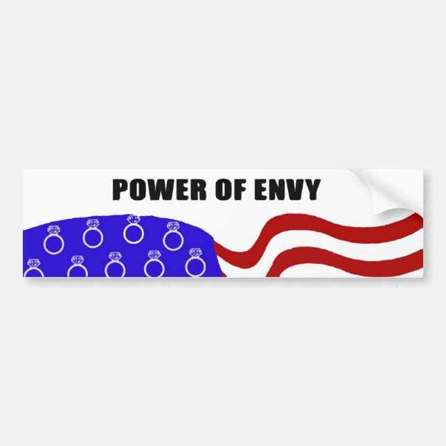 Power of Envy Bumper Sticker (Front)