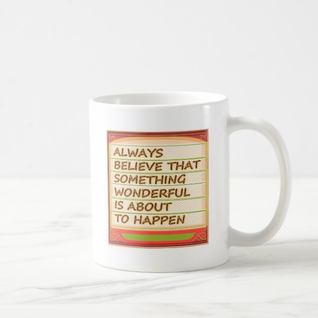 Power of intention n positive thinking coffee mug (Right)