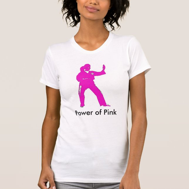 Power of Pink Cami T-Shirt (Front)