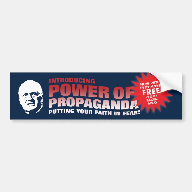 Power of Propaganda Bumper Sticker (Front)