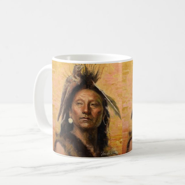 Power Of The Hawk Coffee Mug (Front Left)