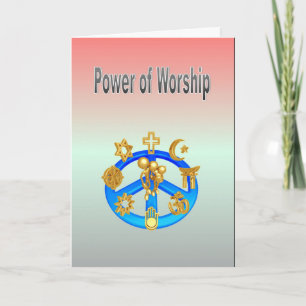 Power of Worship Card