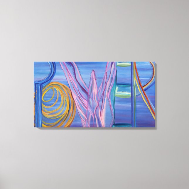 Power on Canvas Print (Front)