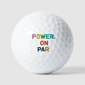  "power on Par: Golf Ball Edition"