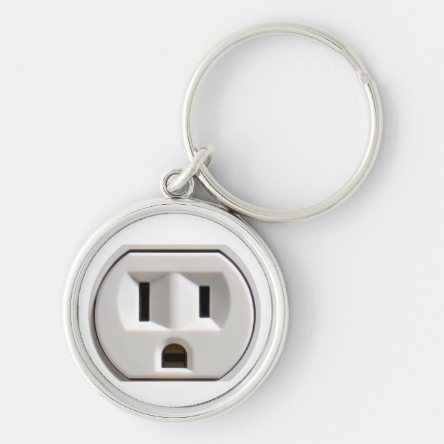 Power Outlet Key Ring (Front)