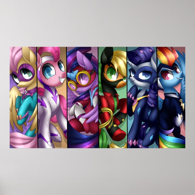 Power Ponies Poster (Front)