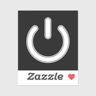Power Symbol (Black and White)