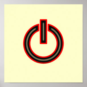 Power Symbol Poster
