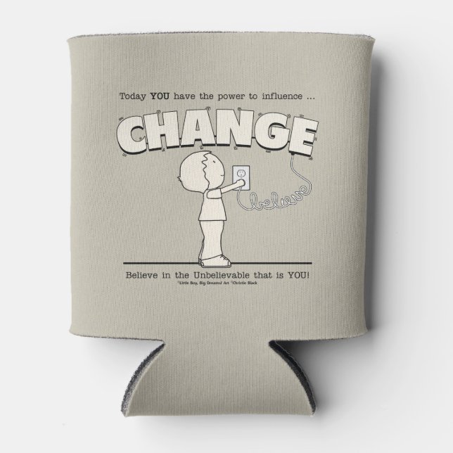 Power To Change Can Cooler (Front)