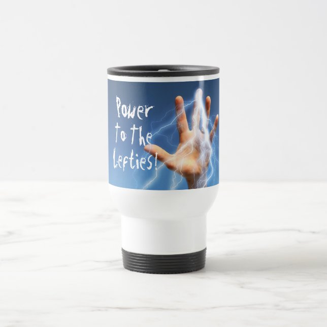 Power To The Lefties! Mug (Center)
