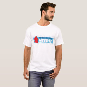 Power to the Meeple - Men's T T-Shirt