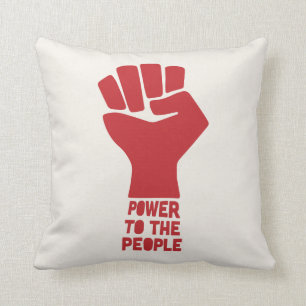 Power to the People Cushion