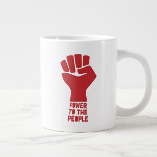 Power to the People Large Coffee Mug