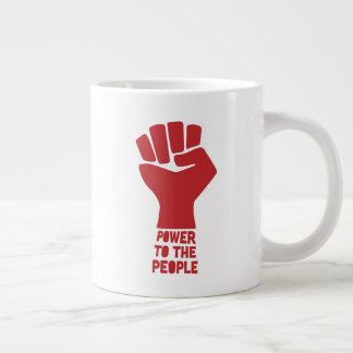Power to the People Large Coffee Mug