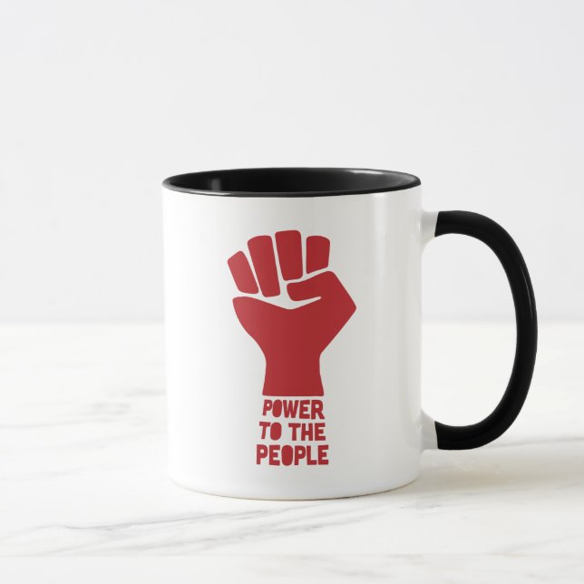 Power to the People Mug (Right)