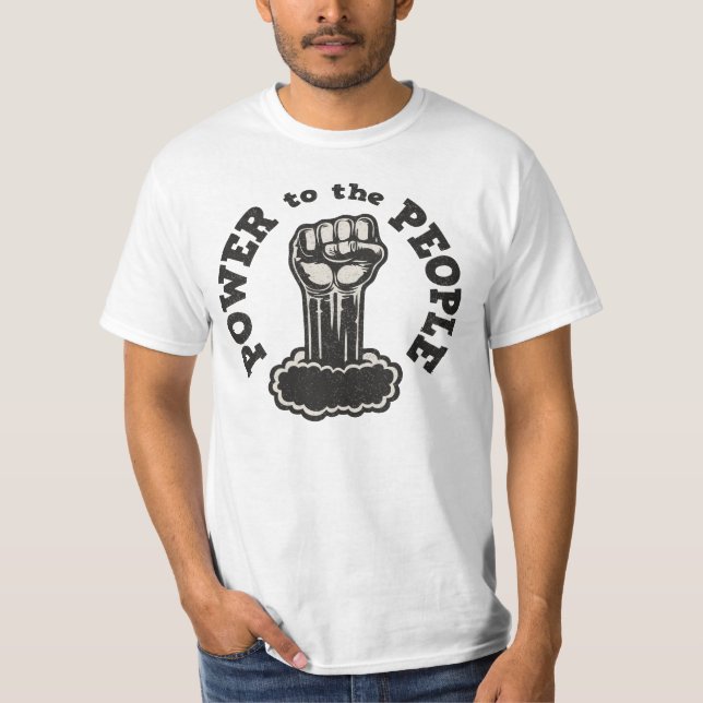 Power to the People T-Shirt (Front)