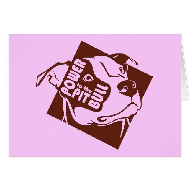 Power to the Pit Bull (Front Horizontal)