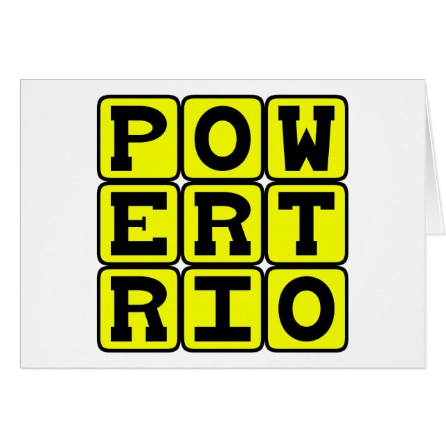 Power Trio, Music Genre (Front Horizontal)