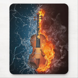 Power Violin Mouse Pad