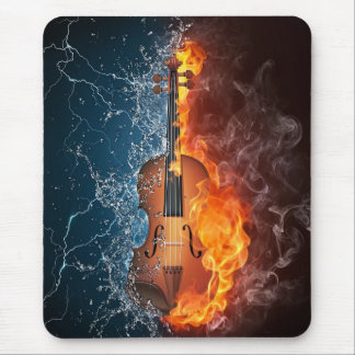Power Violin Mouse Pad