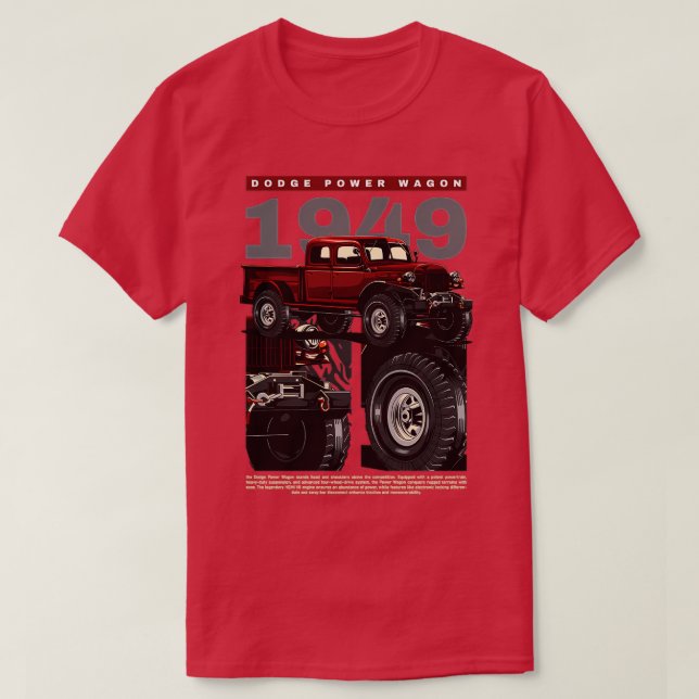 Power Wagon T-Shirt (Design Front)