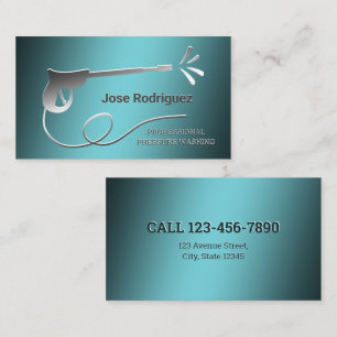Power Washing Business Card