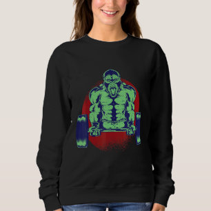 Power Workout Fitness Bodybuilding Beast Workout G Sweatshirt
