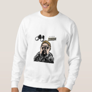 Power zoom sweatshirt