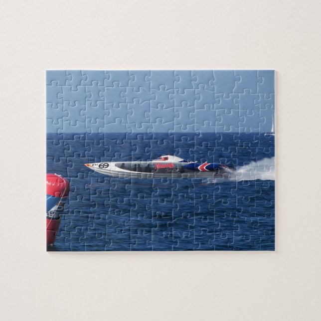 Powerboat Jigsaw Puzzle (Horizontal)