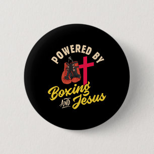Powered 6 cm round badge