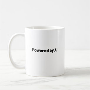 Powered by AI Mug – AI-Themed Gift for Techies